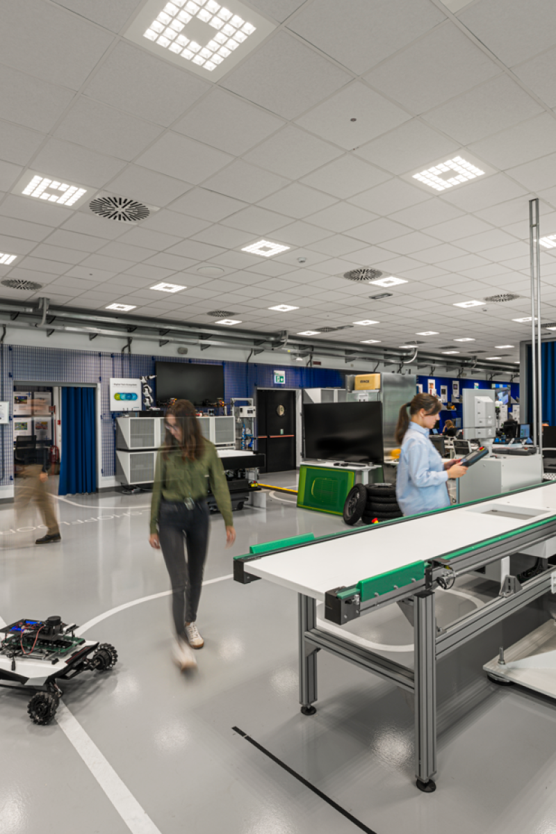 UNA VISTA DELLA DIGITAL FACTORY